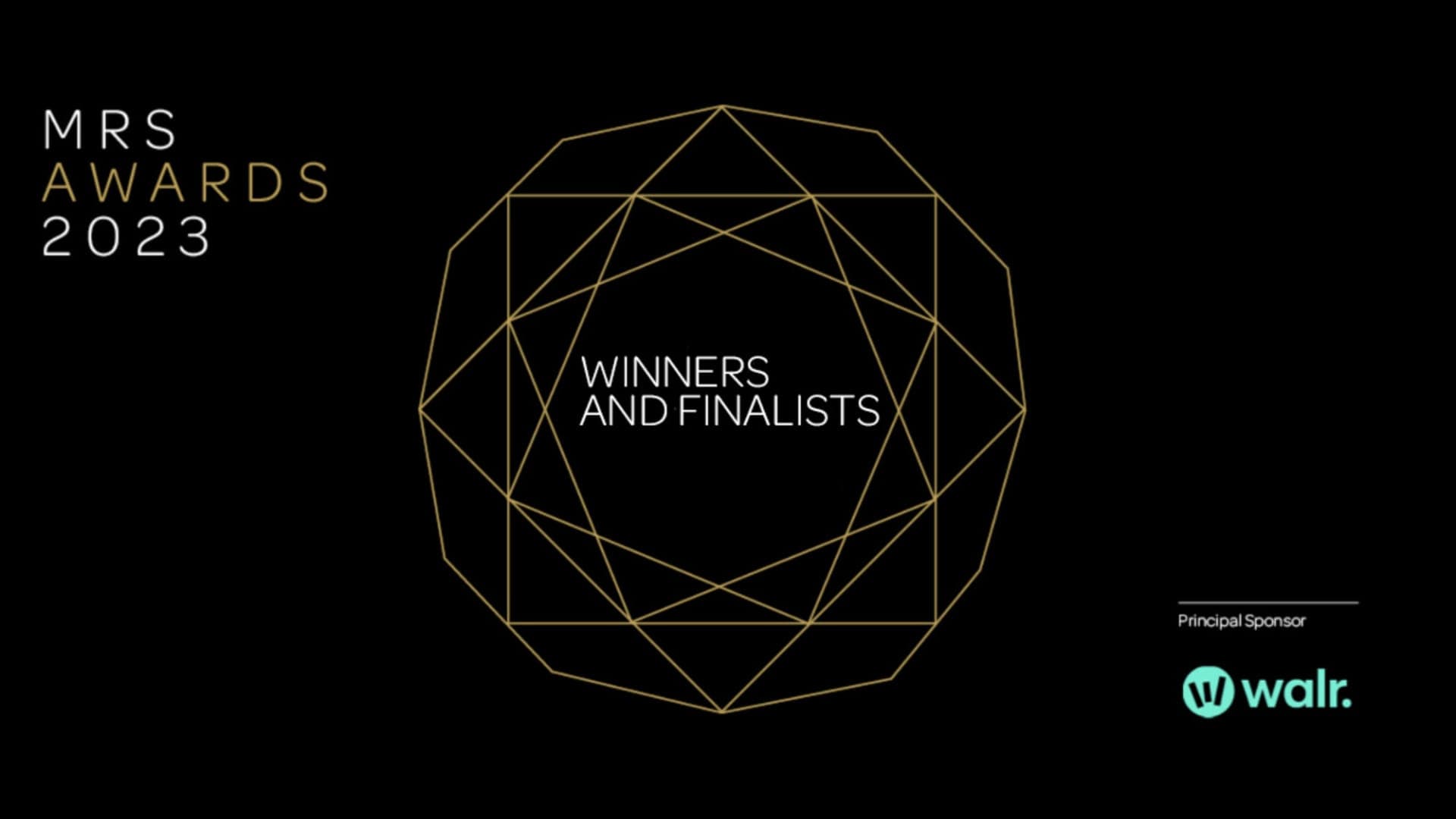Market Research Society Awards 2023