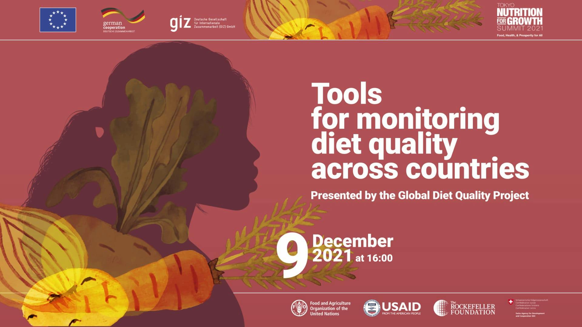 Launch event: Tools for monitoring diet quality across countries